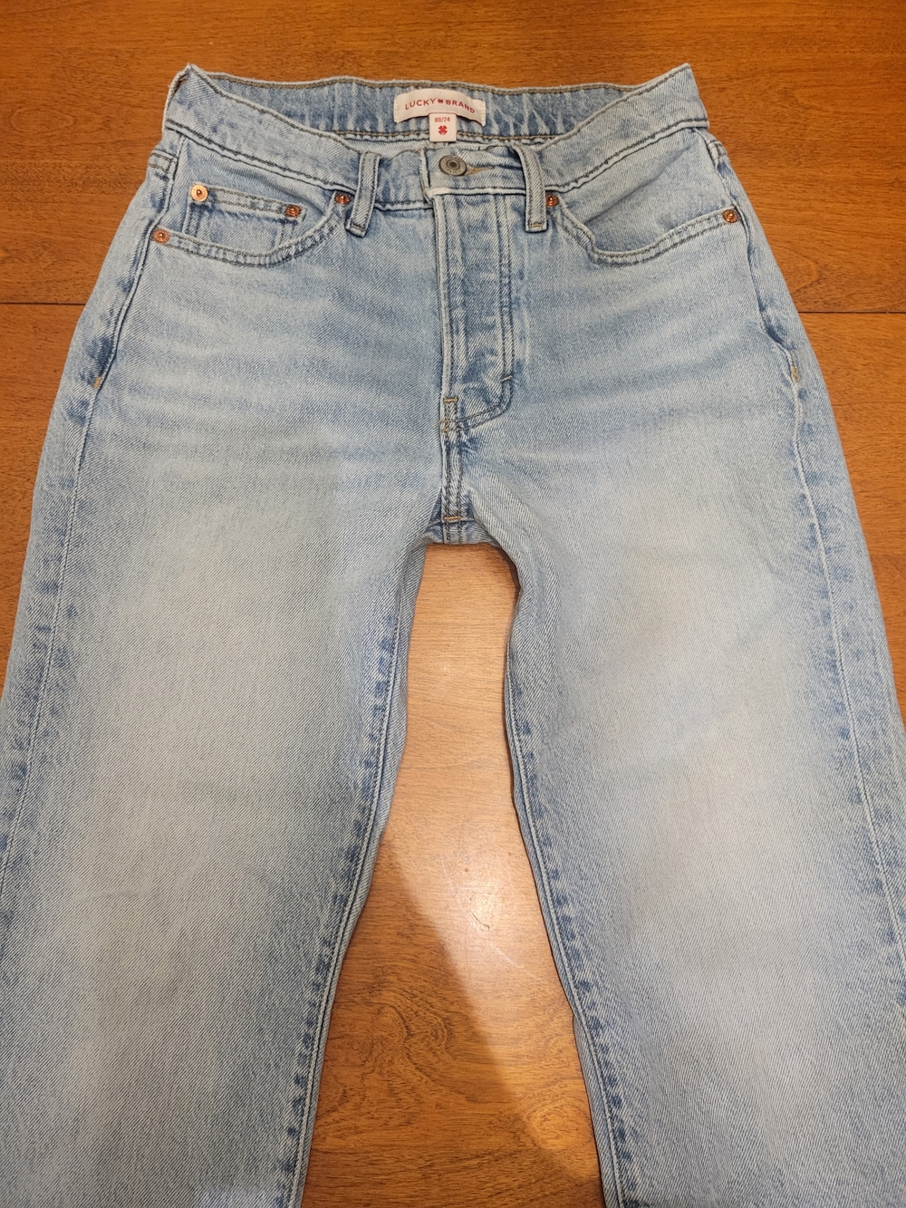 Lucky Brand 90s Loose High Rise Crop Jeans | 00/24 - Picture 3 of 16